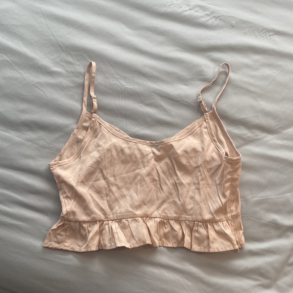 Beige crop top - Picture 2 of 2